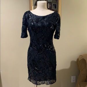 Black Sequince Dress